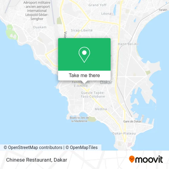 Restaurant Chinois map