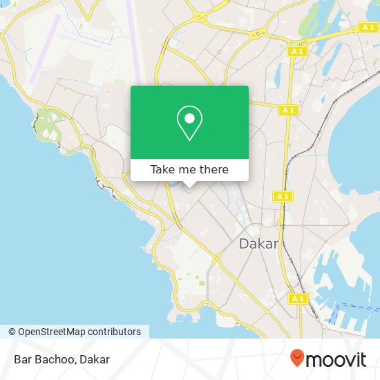 Bar Bachoo map