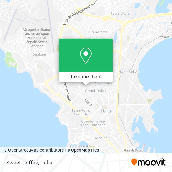 Sweet Coffee map