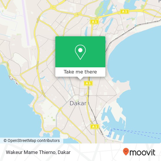 Wakeur Mame Thierno map