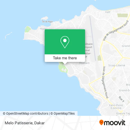 Melo Patisserie map