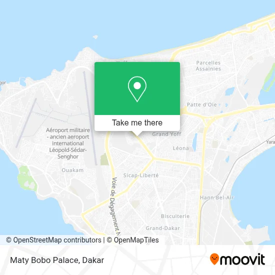 Maty Bobo Palace map