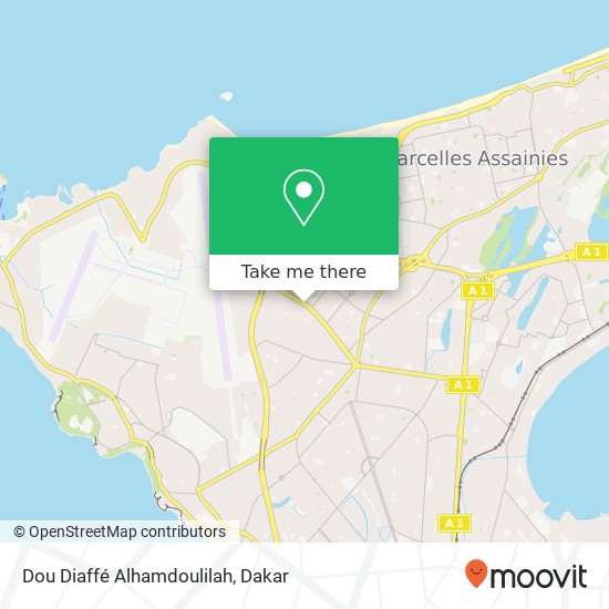 Dou Diaffé Alhamdoulilah map