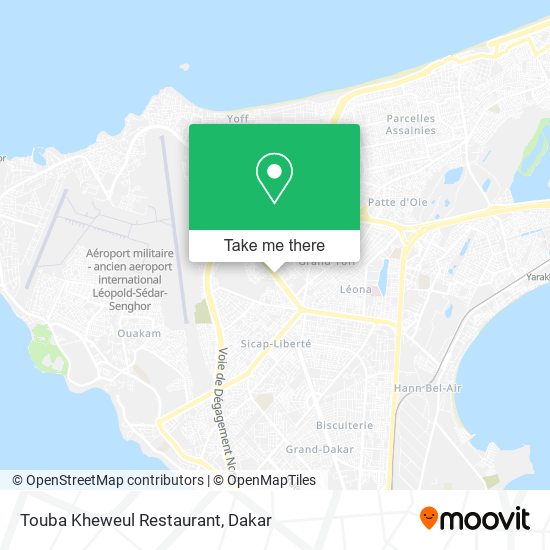 Touba Kheweul Restaurant map