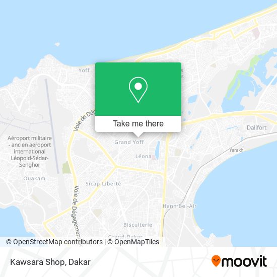 Kawsara Shop map