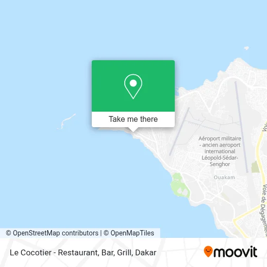 Le Cocotier - Restaurant, Bar, Grill map