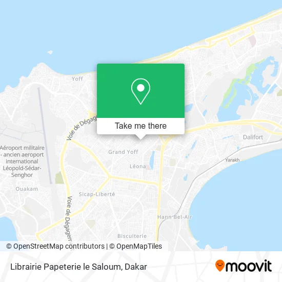 Librairie Papeterie le Saloum map