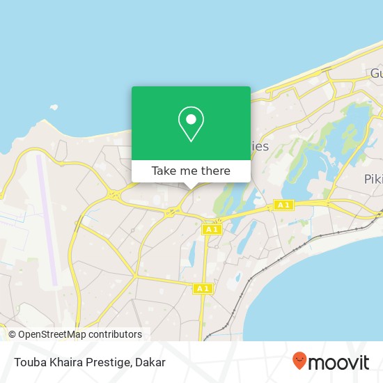 Touba Khaira Prestige map