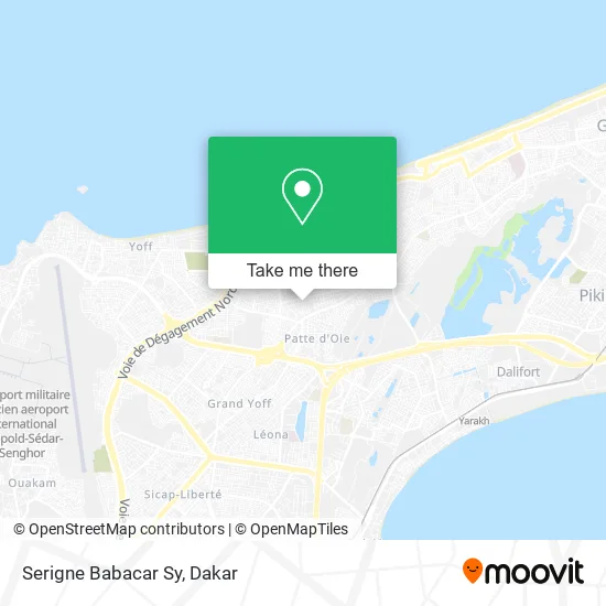 Serigne Babacar Sy map