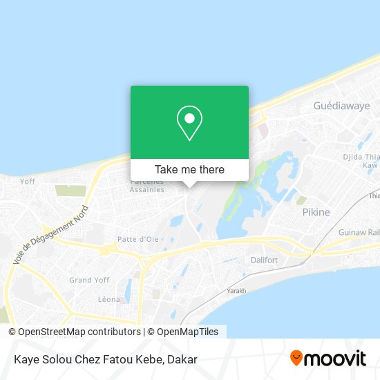 Kaye Solou Chez Fatou Kebe map