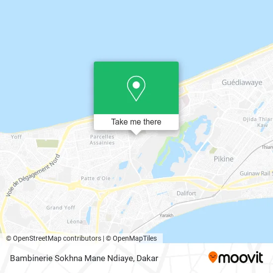 Bambinerie Sokhna Mane Ndiaye map