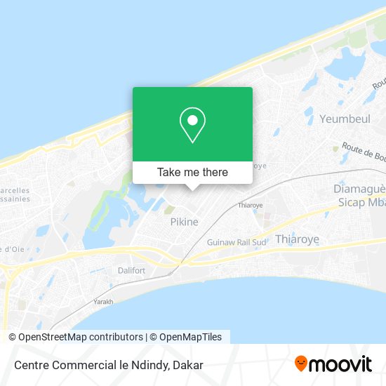 Centre Commercial le Ndindy map