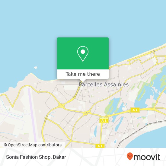 Sonia Fashion Shop map