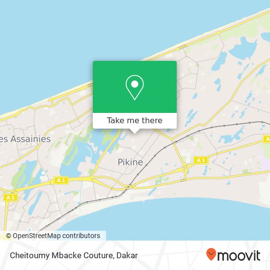 Cheitoumy Mbacke Couture map