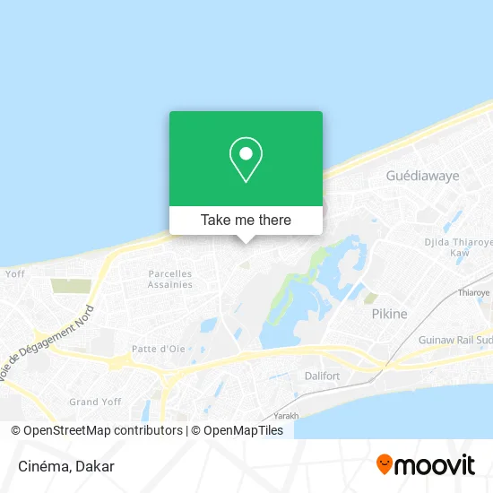 Cinéma map