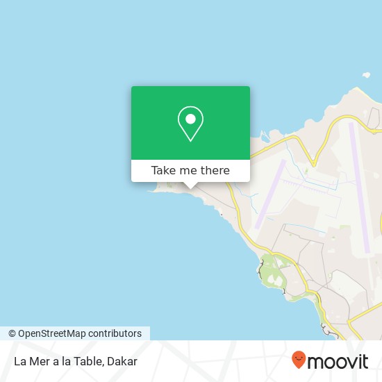 La Mer a la Table map