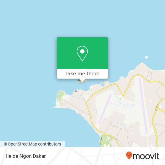 Ile de Ngor map
