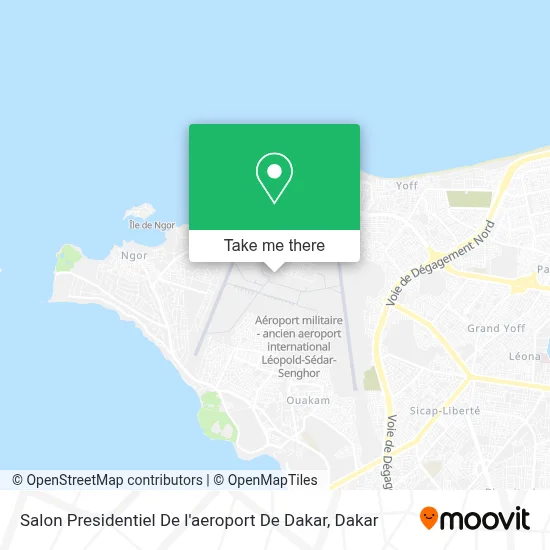 Salon Presidentiel De l'aeroport De Dakar map
