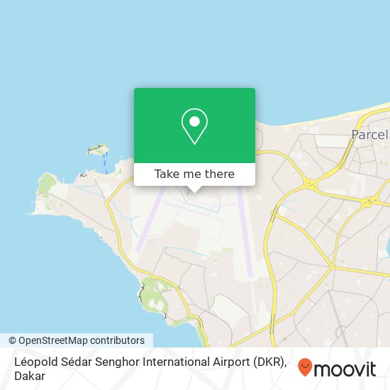 Léopold Sédar Senghor International Airport (DKR) map