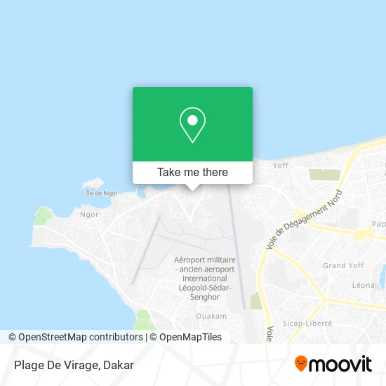 Plage De Virage map