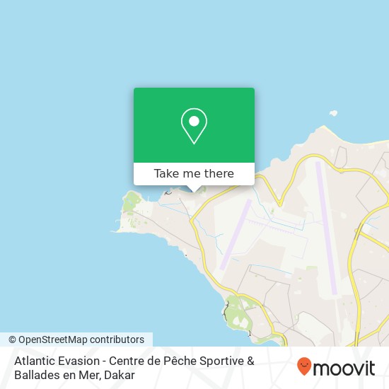 Atlantic Evasion - Centre de Pêche Sportive & Ballades en Mer map