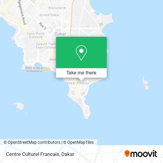 Centre Culturel Francais map