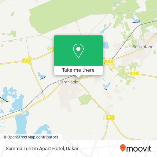 Summa Turizm Apart Hotel map