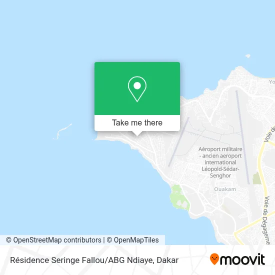 Résidence Seringe Fallou / ABG Ndiaye map