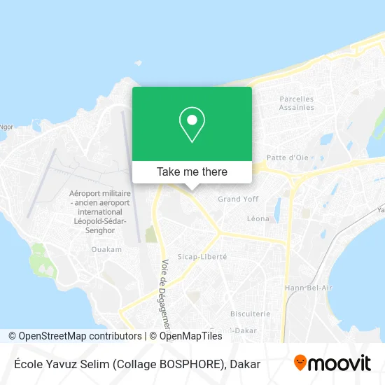 École Yavuz Selim (Collage BOSPHORE) map