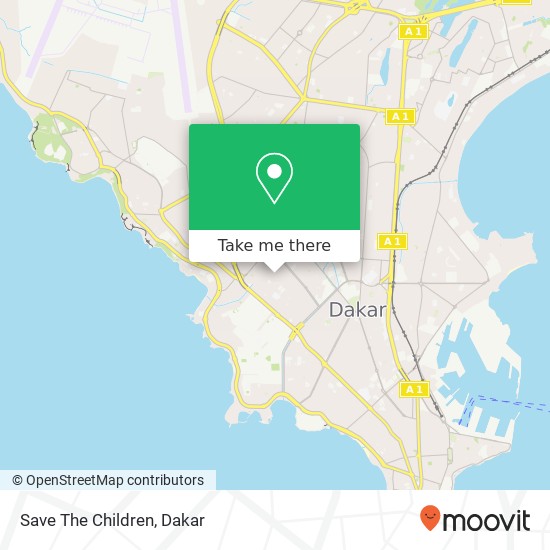 Save The Children map
