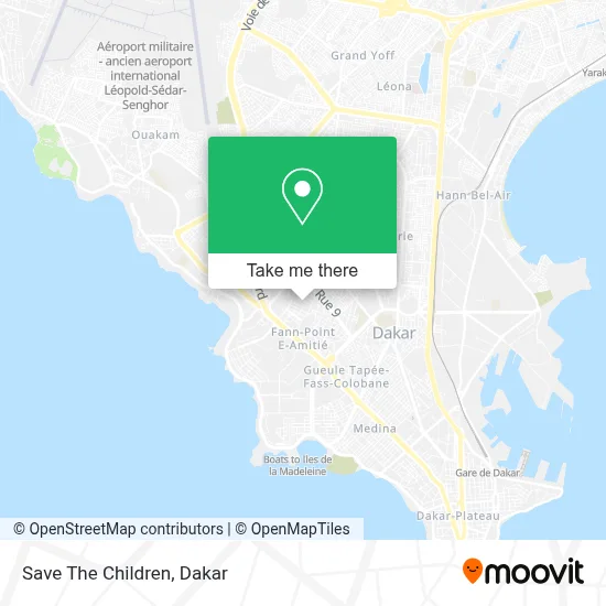 Save The Children map