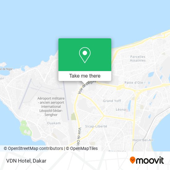 VDN Hotel map