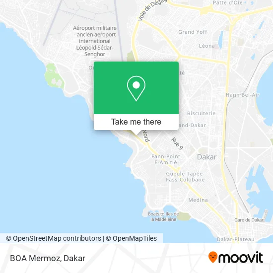 BOA Mermoz map