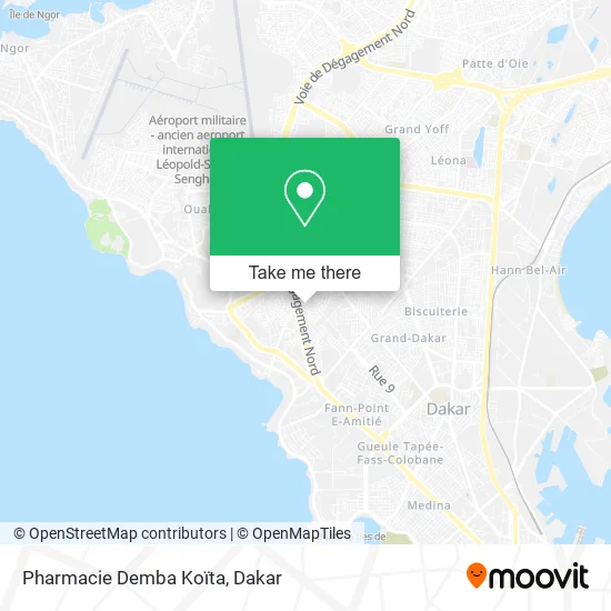 Pharmacie Demba Koïta map