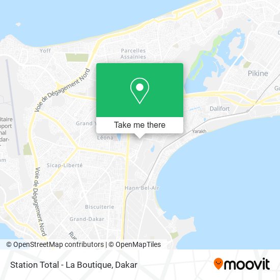 Station Total - La Boutique map