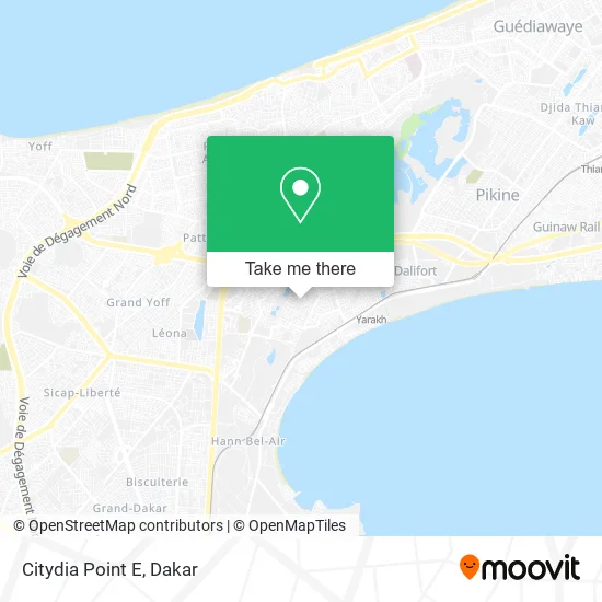 Citydia Point E map