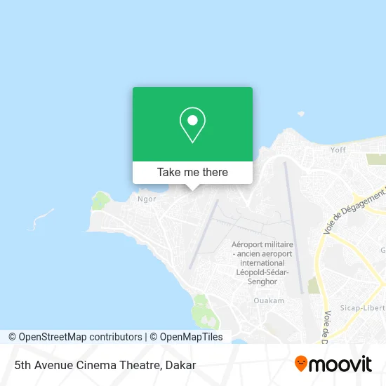 5th Avenue Cinema Theatre map