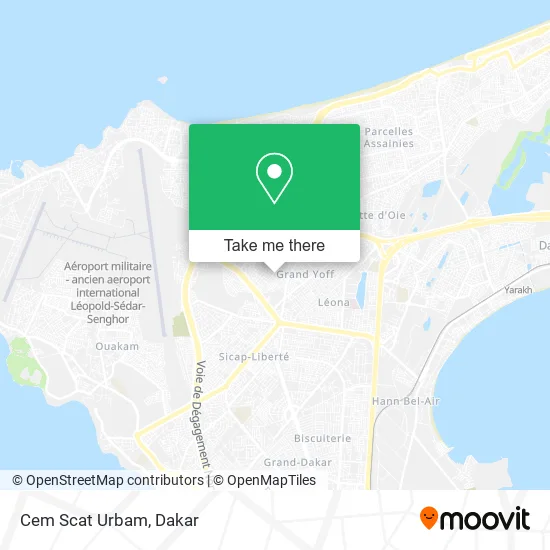 Cem Scat Urbam map