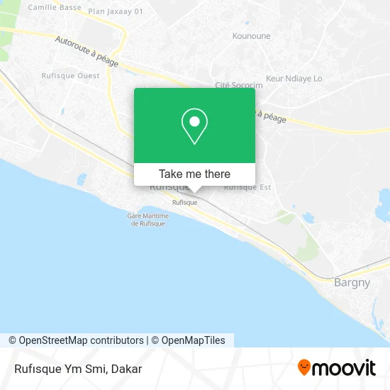 Rufısque Ym Smi map