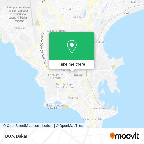 BOA map