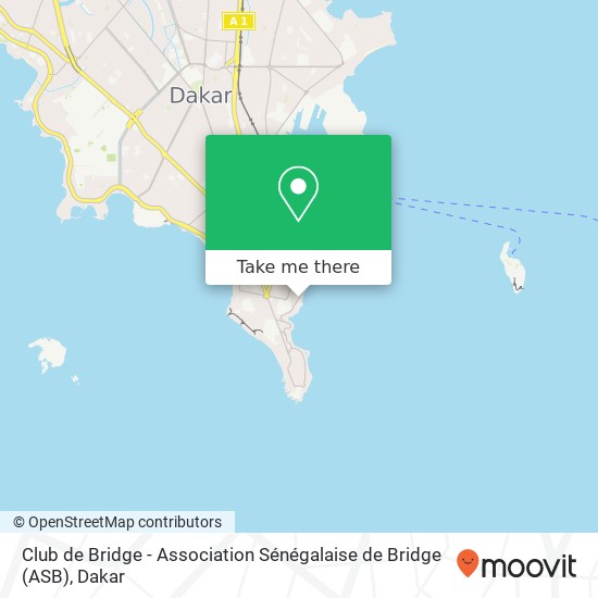 Club de Bridge - Association Sénégalaise de Bridge (ASB) map