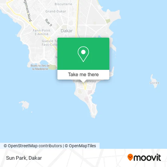 Sun Park map