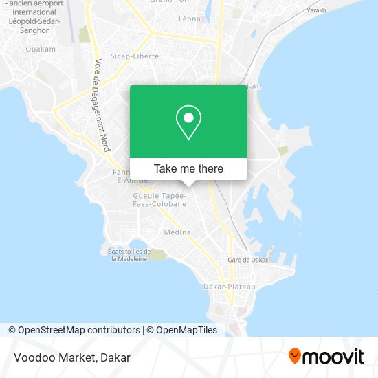 Voodoo Market map