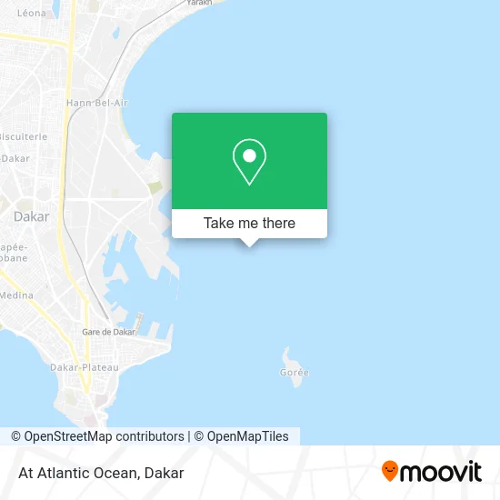 At Atlantic Ocean map