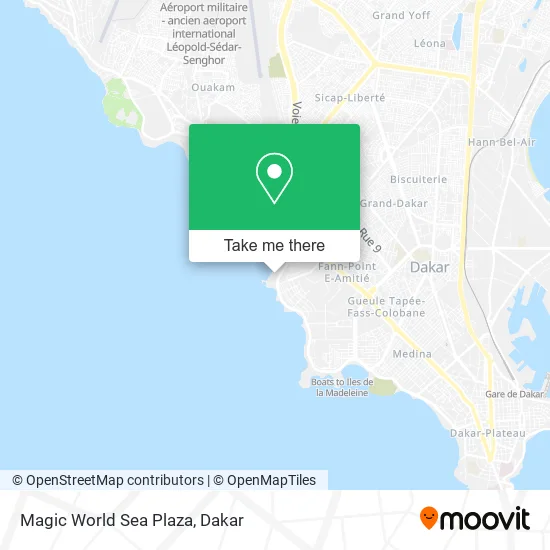 Magic World Sea Plaza map