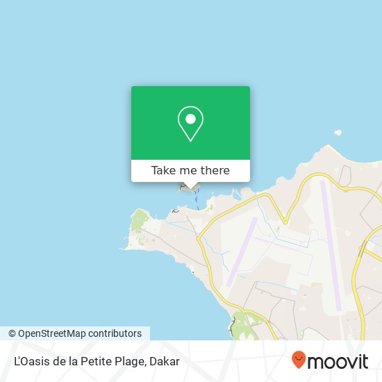 L'Oasis de la Petite Plage map