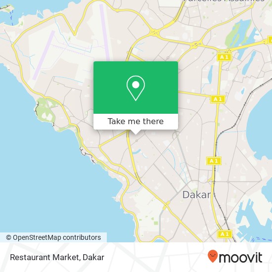 Restaurant Market map