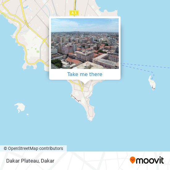 Dakar Plateau map