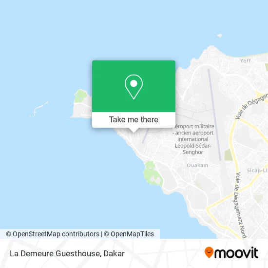 La Demeure Guesthouse map