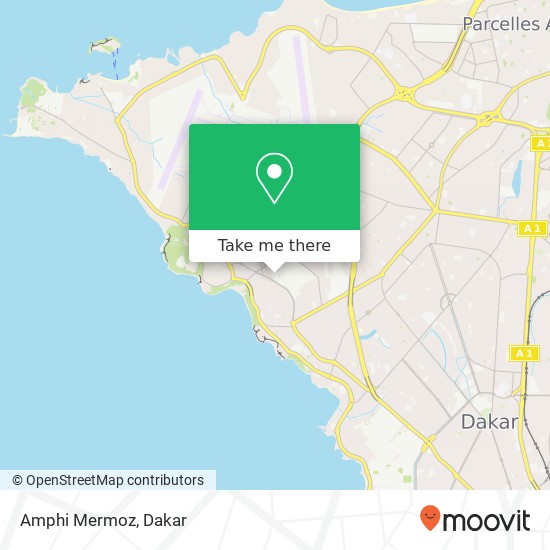 Amphi Mermoz map